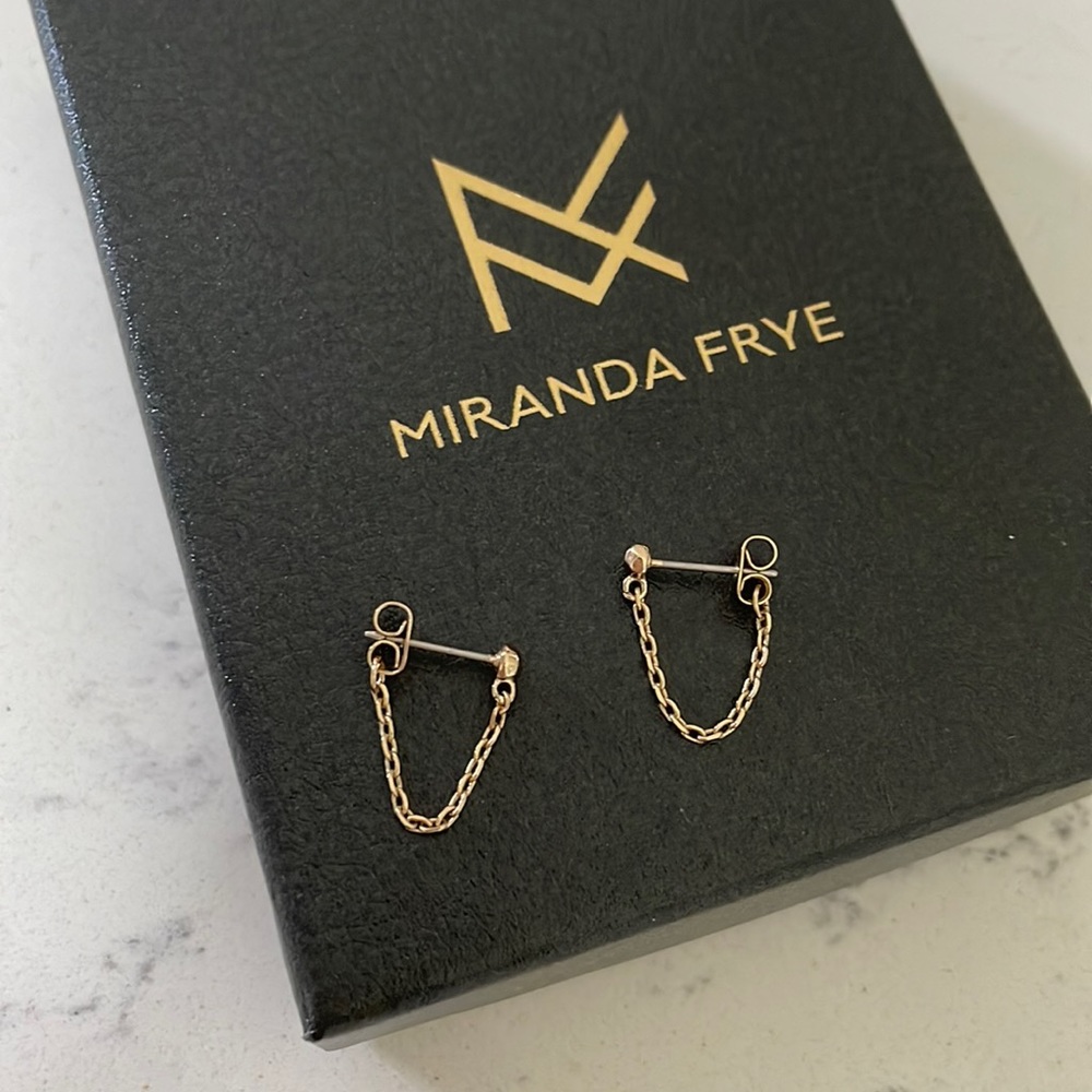 Miranda Frye Gold Cadence Studs